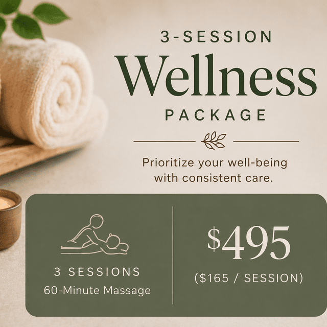 3 Session Wellness Package at Anointed Body in Franklin, TN